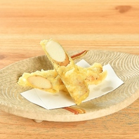 旬の味覚を楽しむ揚げたて天麩羅