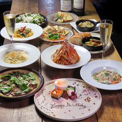 シモキタザワ カクレガ カフェダイニング＆ROLL アンドロールのコース写真