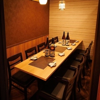 【新鮮な海鮮を使用した料理を楽しめる空間♪】