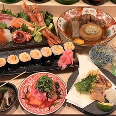 魚のいしさかのコース写真