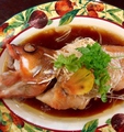 料理メニュー写真 鮮魚の姿蒸料理
