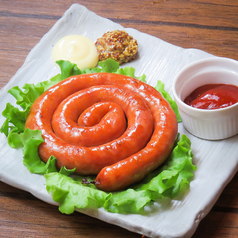 ぐるぐるウインナーステーキ