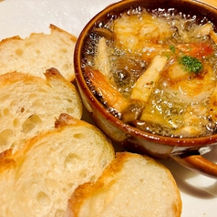 エビときのこのハーフ&ハーフ