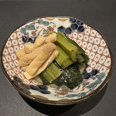 小松菜とあげのおひたし