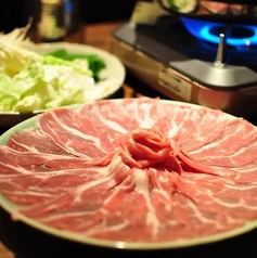 くさみを感じることのない「ラム肉」をしゃぶしゃぶで◎の写真