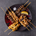 料理メニュー写真&nbsp;串焼き5点盛り合わせ