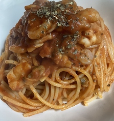 魚介のパスタ　トマトベースorオイルベース