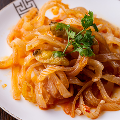 牛スネ香味特製/ラゲ頭とキュウリの冷菜/牛すね肉とネギ和え