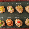 料理メニュー写真&nbsp;全15種から選べるフレーバー！熱々つくね
