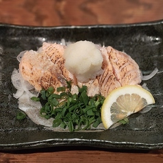 炙りサーモンおろしポン酢
