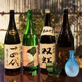 利酒師の女将が厳選した日本酒をご提供いたします。