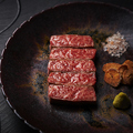 料理メニュー写真 黒毛和牛サーロインステーキ 旬の焼き野菜