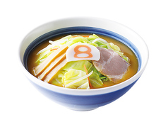 〈太麺〉（麺1/2）小さな野菜らーめん（味噌）