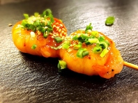 大将こだわりの鉄板串。