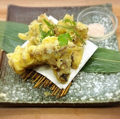 マイタケの天プラ