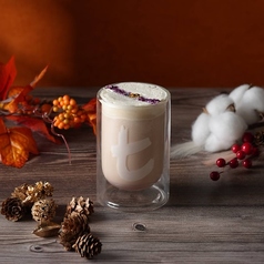 紫芋のホットチャイ