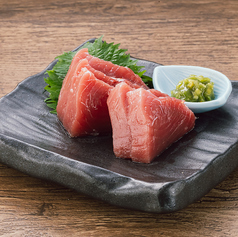 生本まぐろの刺身