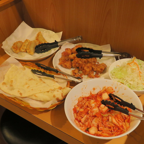 本格中華やインド料理を気軽にお楽しみいただけます！