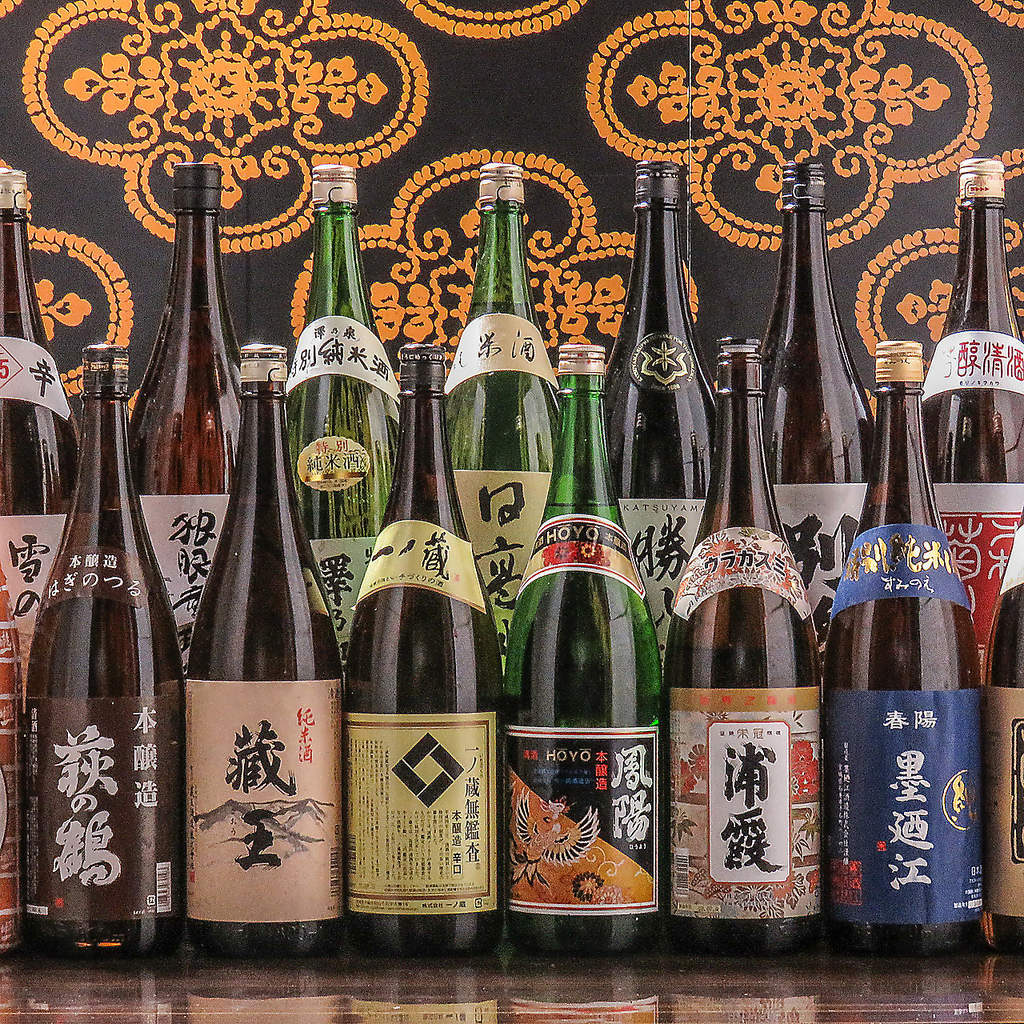 プレミアム飲み放題は宮城の地酒や生ビールもご注文可能です！お時間いっぱいまでご堪能くださいませ