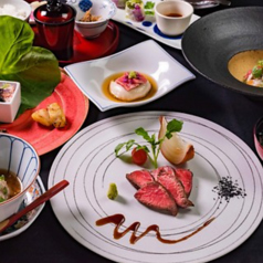 肉会席 ゆかわのコース写真