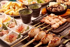 鶏料理専門店トリヤマルハチ　次郎丸店のコース写真