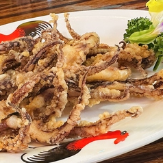 イカゲソの塩胡椒揚げ