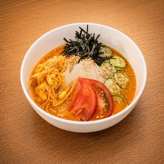 冷麺（こってり担々麺スープ）
