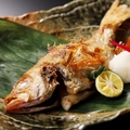 料理メニュー写真 のど黒の塩焼き