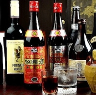 お酒が進む！厳選された紹興酒と多彩な中華の共演◎