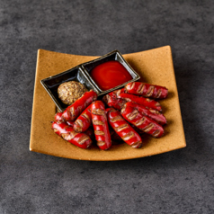 みんな大好き・藁焼き赤ウィンナーマヨケチャップ