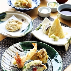 秋の天ぷら膳