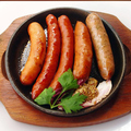 料理メニュー写真&nbsp;ソーセージ5種盛り合わせ