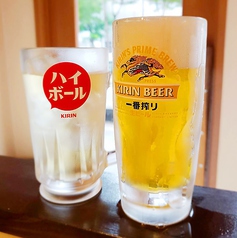 いつでも生ビール、ハイボール299円(税込328円)で提供！