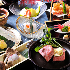 四季亭のコース写真