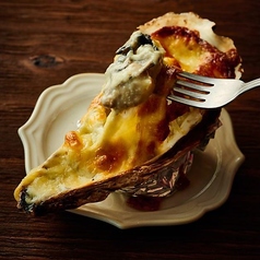 こぼれチーズ牡蠣グラタン