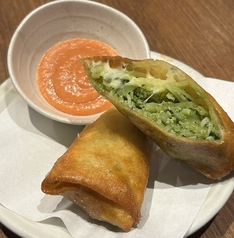 本日の自家製具材春巻き