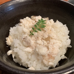 山椒香る鯛のほぐし身出汁茶漬け