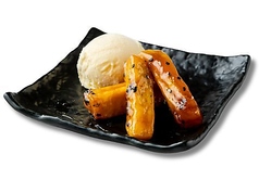 大学芋とアイス