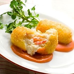 カニみそとほぐしズワイガニのカニクリームコロッケ 1ケ