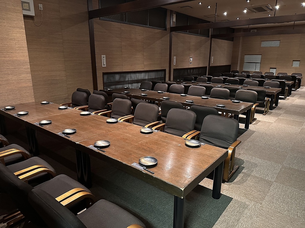 最大60名様での宴会できます♪