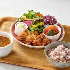 タルタル南蛮チキン竜田プレート