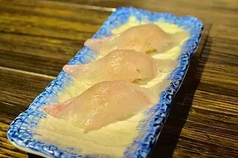  活ひらめ（3貫）