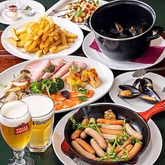 ベルジアンブラッスリーコート バレル BARRELのコース写真