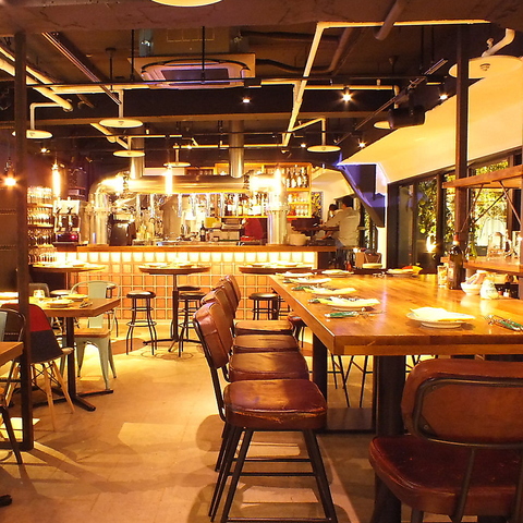 ビアストリームが設置されたバル！イタリアン×ビールのマリアージュを楽しめます♪