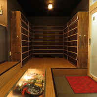 暖かみのある空間をご用意