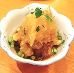 ぼんじりおろしポン酢