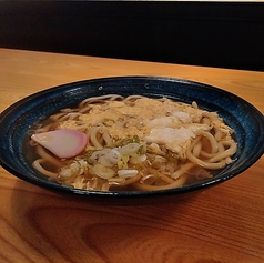 玉子とじうどん【温】