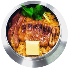 イカのつぼ焼きバター釜めし
