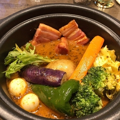 ベーコンのスープカレー