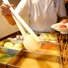 鶏だし季節野菜おでん